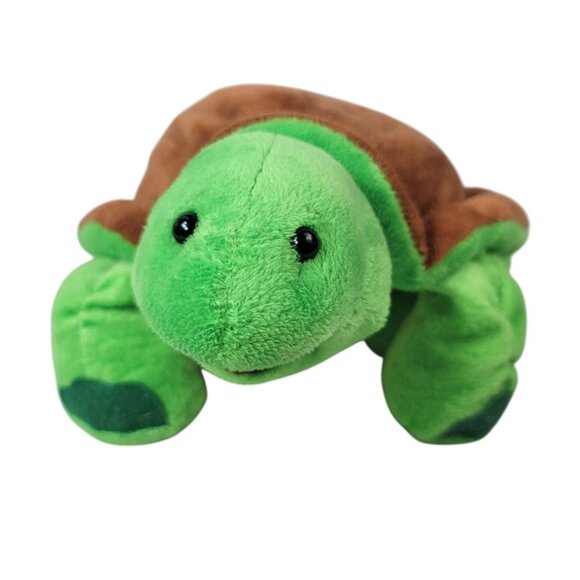 Webkinz Turtle Plush Green Stuffed Animal Beans In Feet Ganz No Codes HM150 - Picture 2 of 10